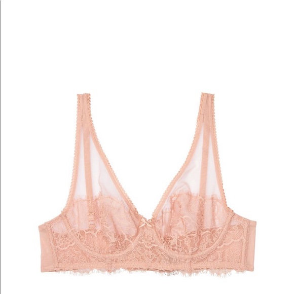 Dream angels unlined full coverage plunge bra - Picture 1 of 2